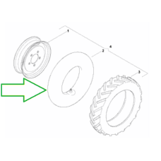 Камера колеса Kverneland AC859938 (АС859938)